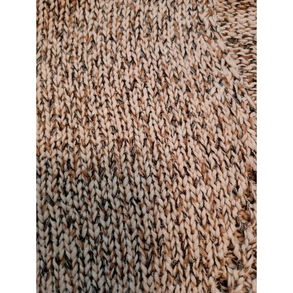 J Jill Marled Open Knit Coastal Casual Textured V Neck Sweater Relaxed Sz SP - Picture 8 of 12